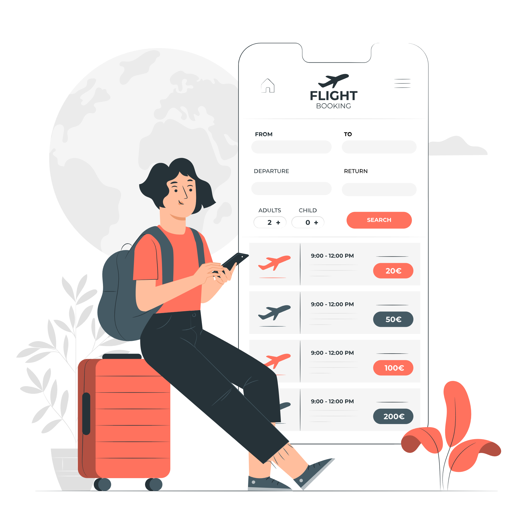 Flight Booking-pana